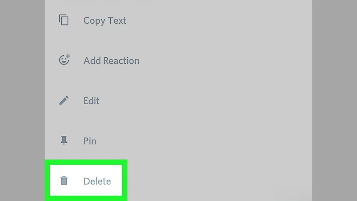 Hướng dẫn các cách xóa tin nhắn Discord tin nhắn kênh - bước 4.1