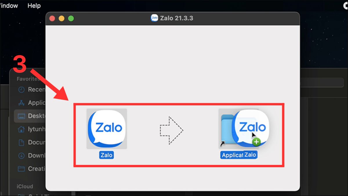 Cách tải và cài đặt Zalo PC trên MacOS - bước 3