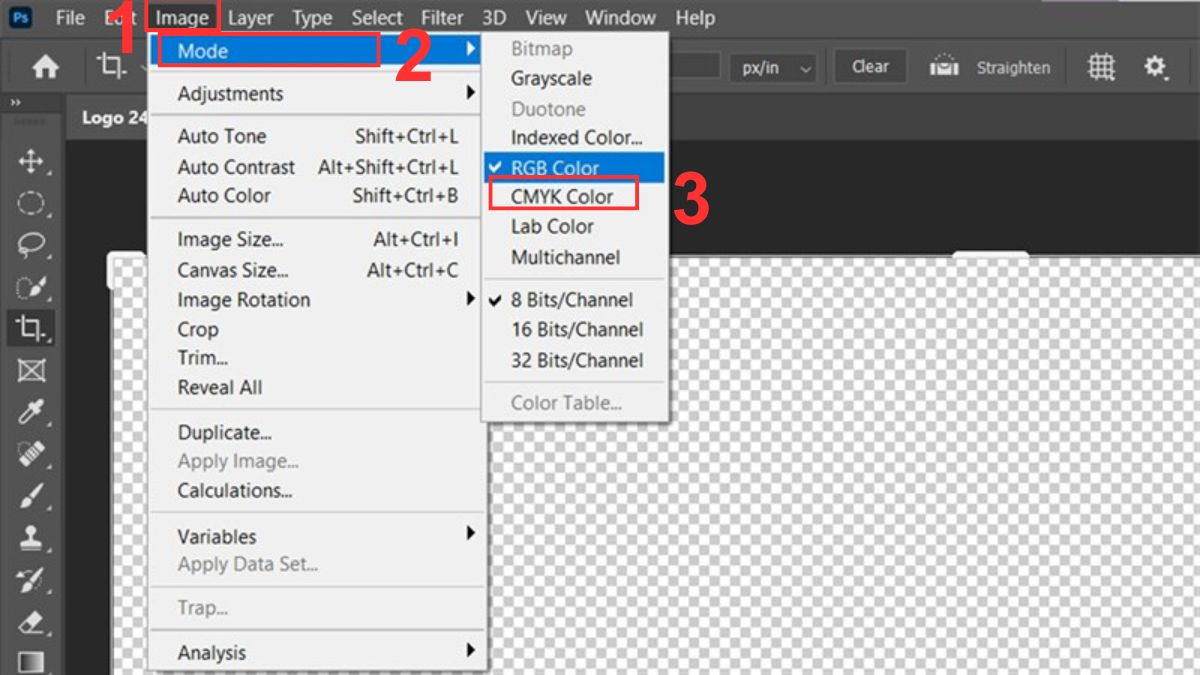 Hướng dẫn cách chuyển RGB sang CMYK giữ màu trong photoshop