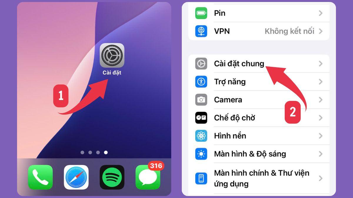 khắc phục iPhone không có điểm truy cập cá nhân - Khôi phục cài đặt mạng - bước 1