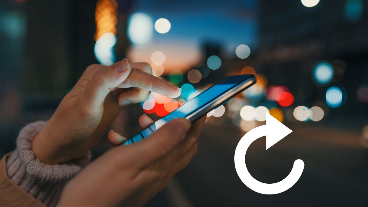 Cách khắc phục lỗi 404 trên điện thoại - làm mới trang web hiển thị