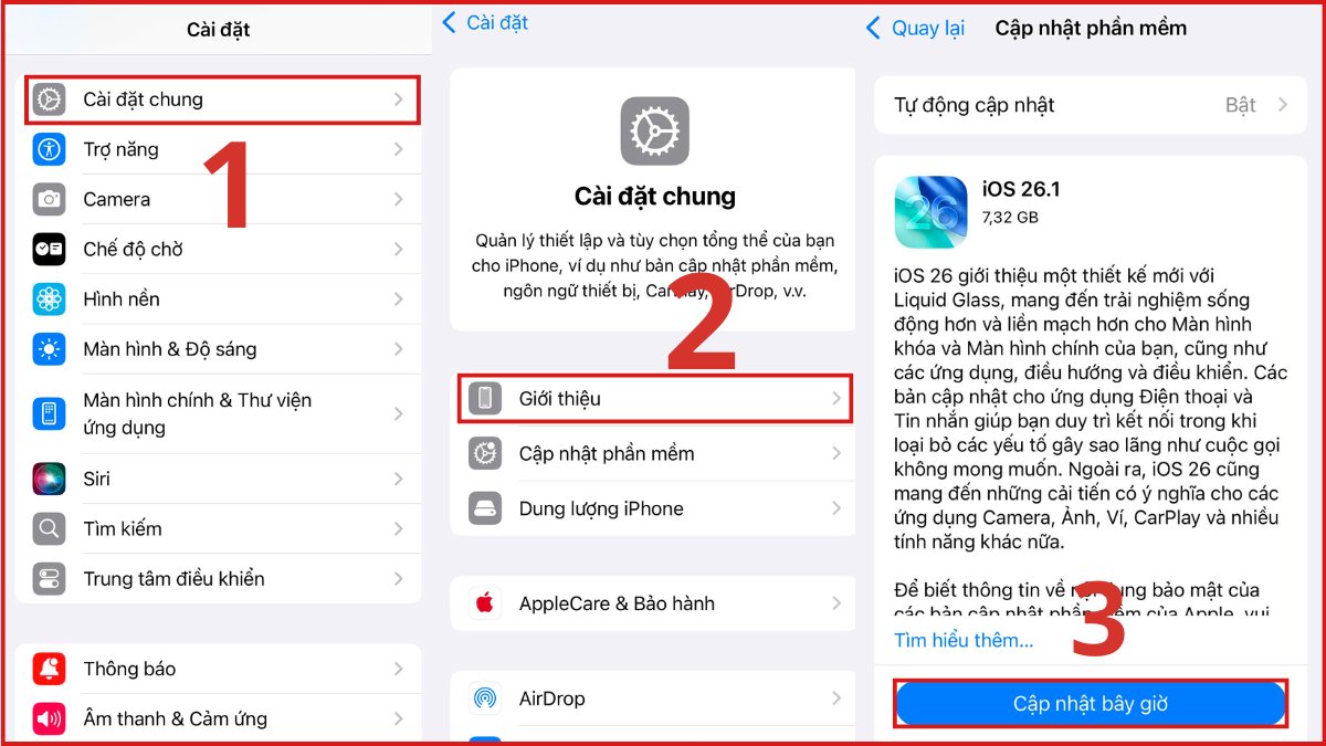 Cách khắc phục lỗi không mở được camera trên điện thoại - cập nhật phần mềm