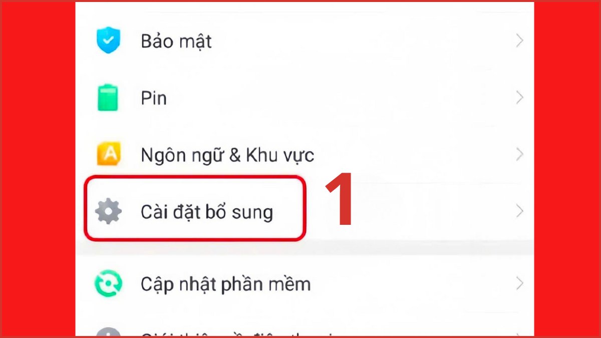 Cách khắc phục lỗi không mở được camera trên điện thoại - khôi phục cài đặt gốc - bước 1
