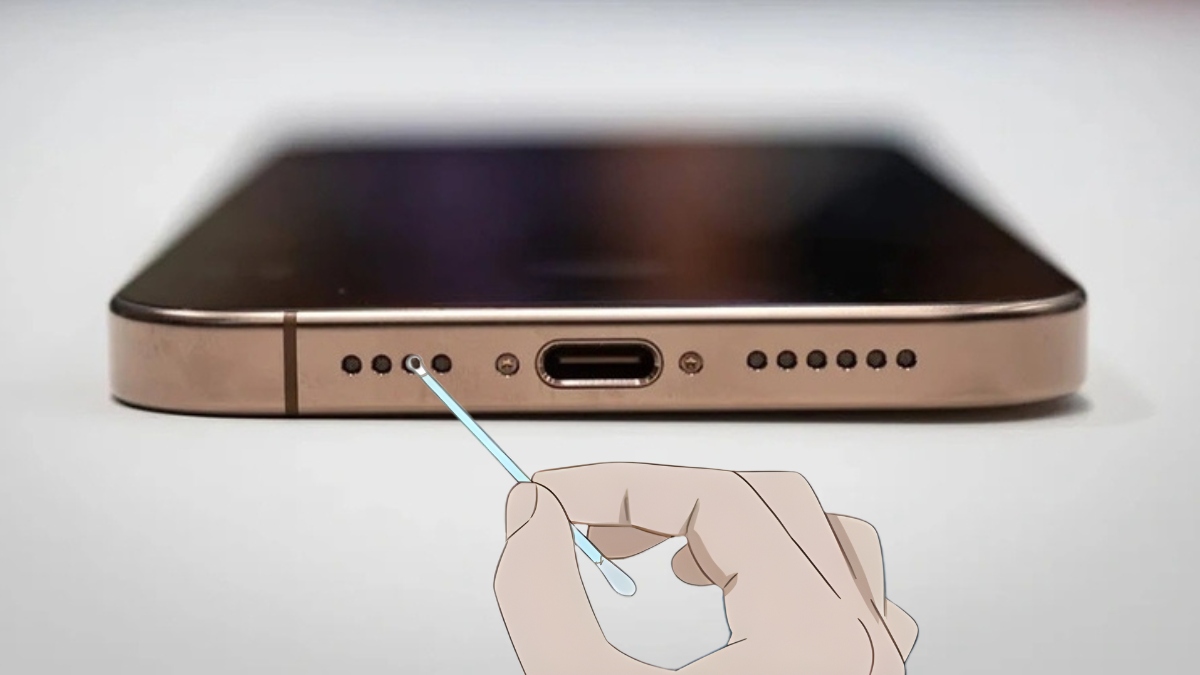 Vệ sinh loa điện thoại