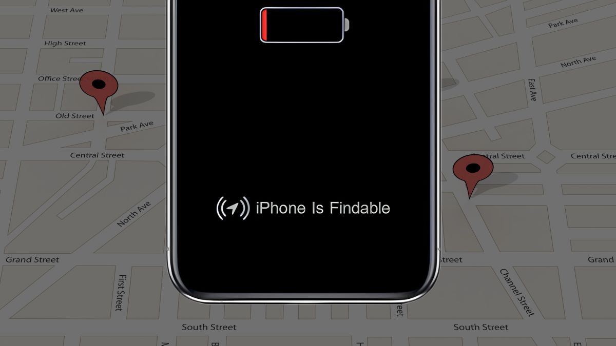 iPhone is Findable when dead