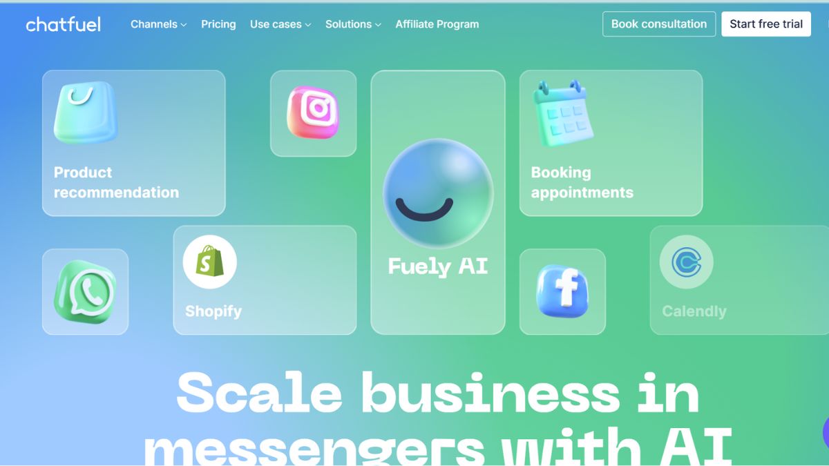Chatfuel là phần mềm hỗ trợ bán hàng Facebook