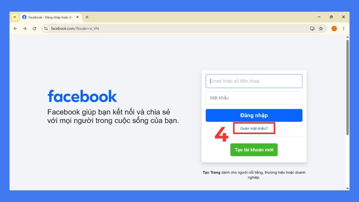Hướng dẫn cách RIP tài khoản trên Facebook bằng code - bước 3