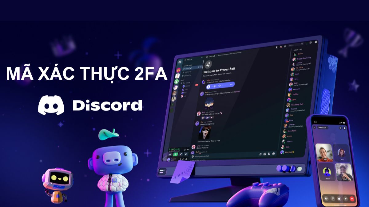 Mã xác thực 2FA Discord là gì?