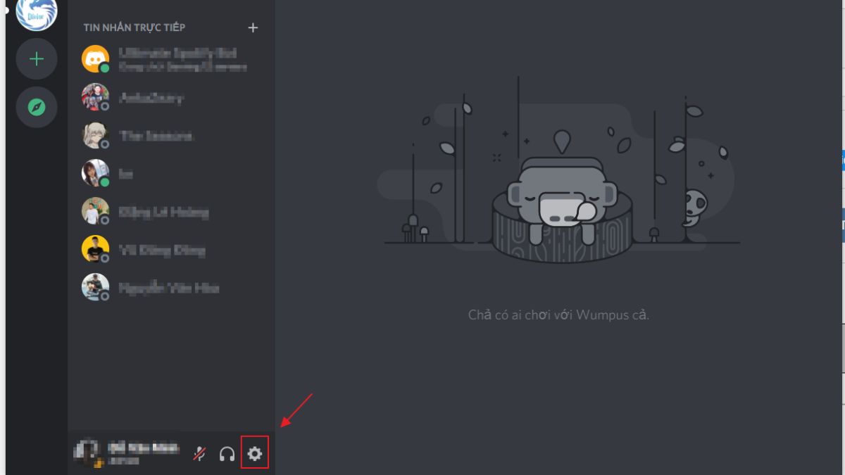 Hướng dẫn cách tắt xác thực 2FA trên Discord - bước 1
