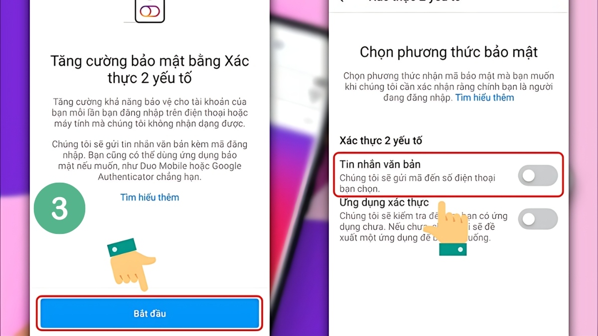 Sử dụng 2FA trên Instagram