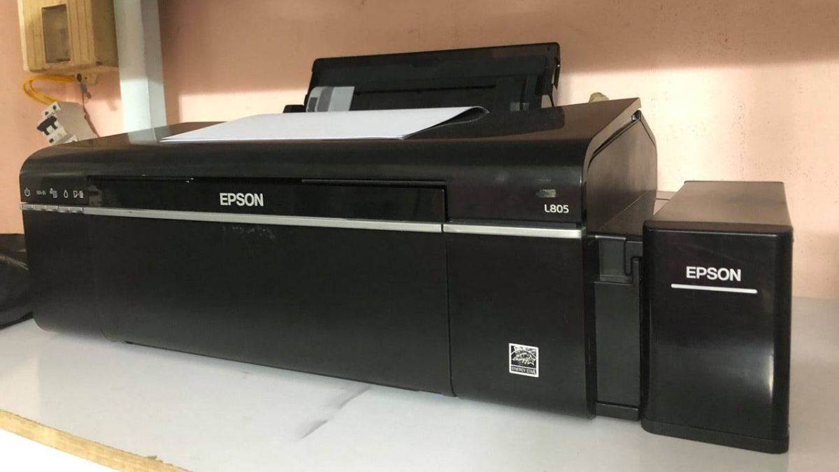 Dấu hiệu lỗi máy in Epson L805 nháy 5 đèn