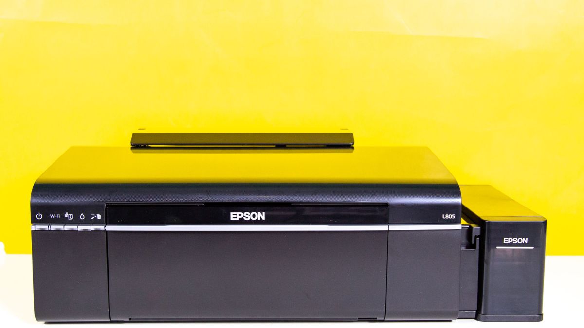 Cách khắc phục lỗi máy in Epson L805 nháy 5 đèn
