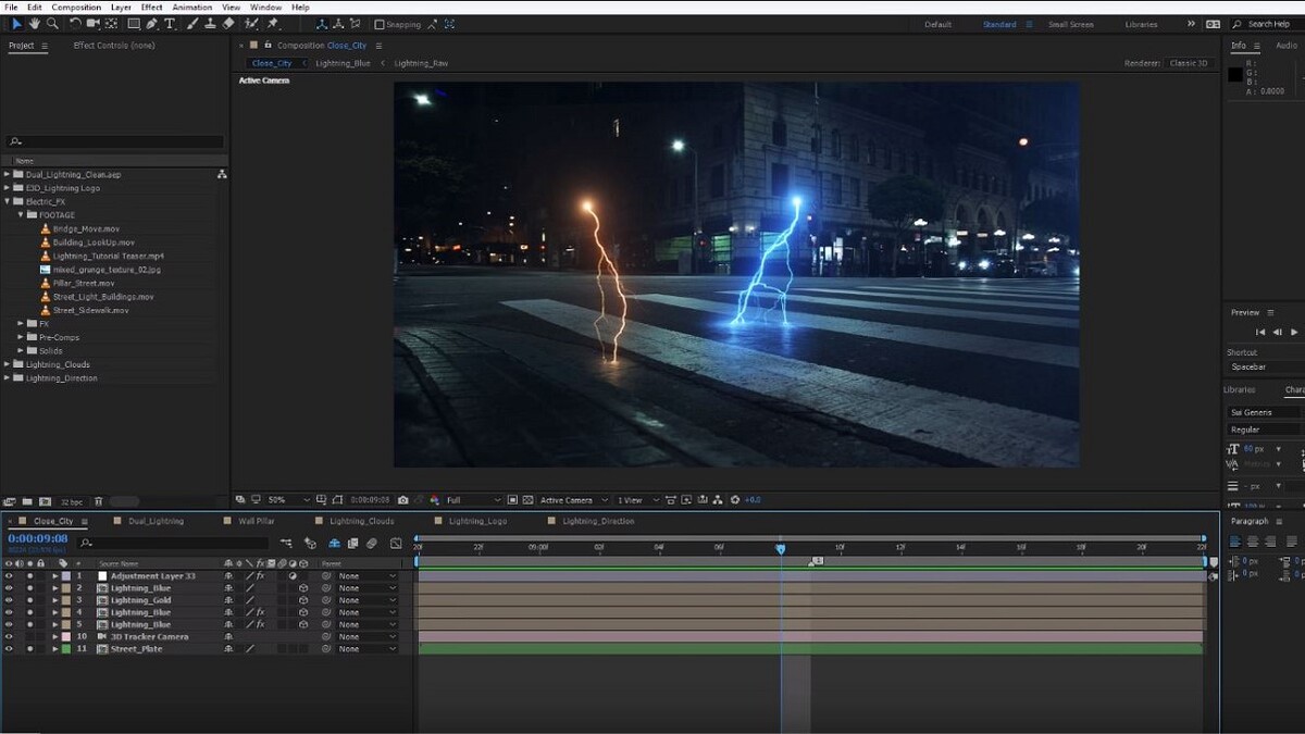 Phần mềm Render video Adobe After Effect