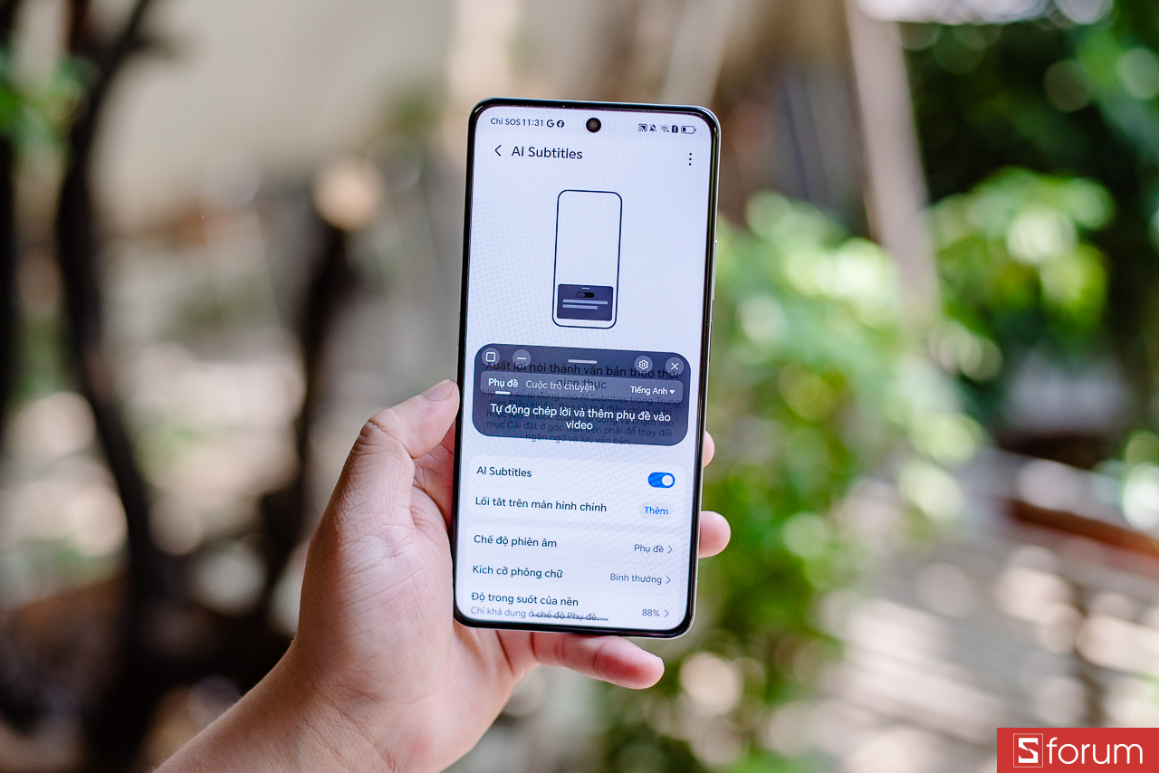 Phần mềm của Honor X8d vì thế cho cảm giác mượt mà và nhiều tính năng AI