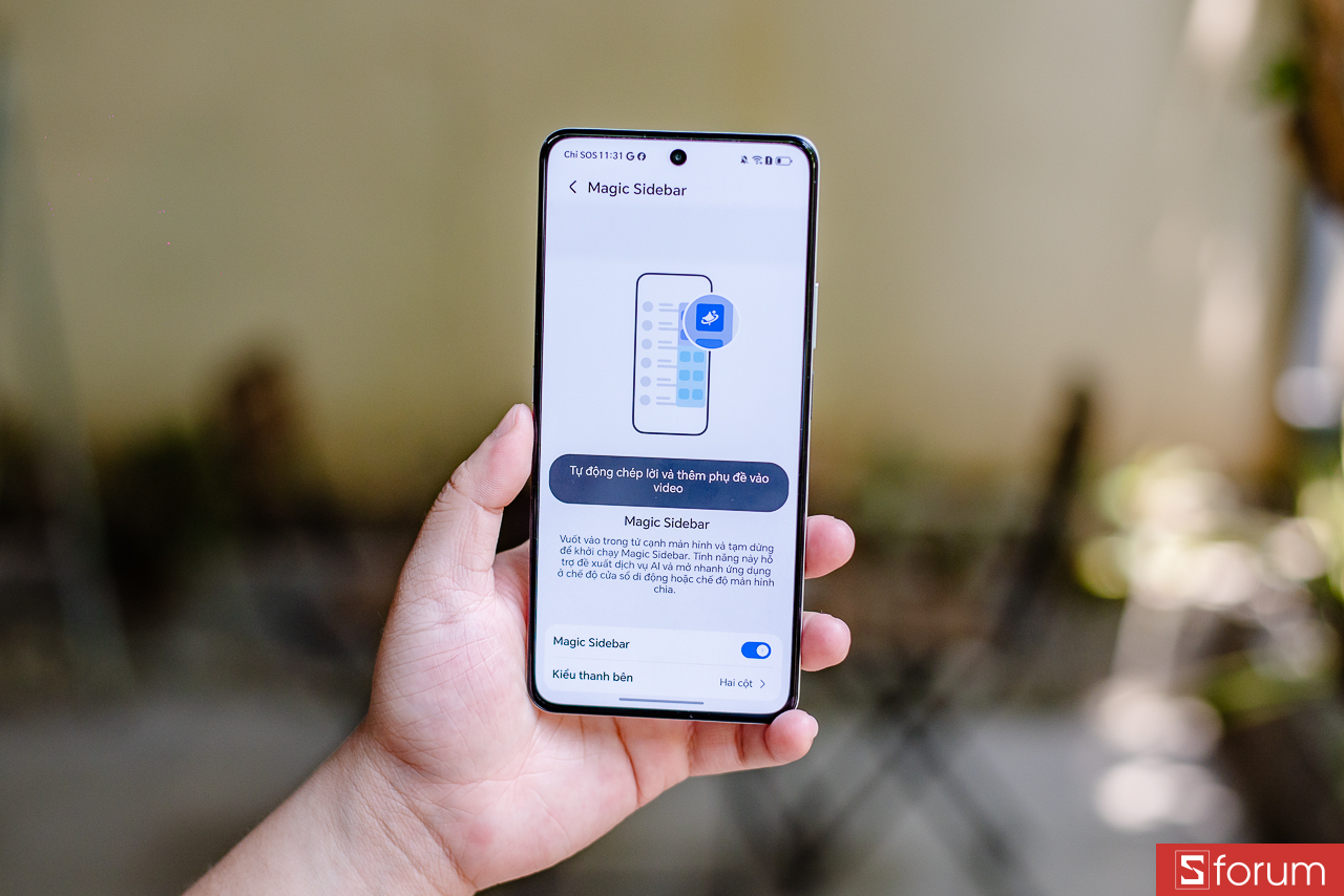 Phần mềm của Honor X8d vì thế cho cảm giác mượt mà và nhiều tính năng AI