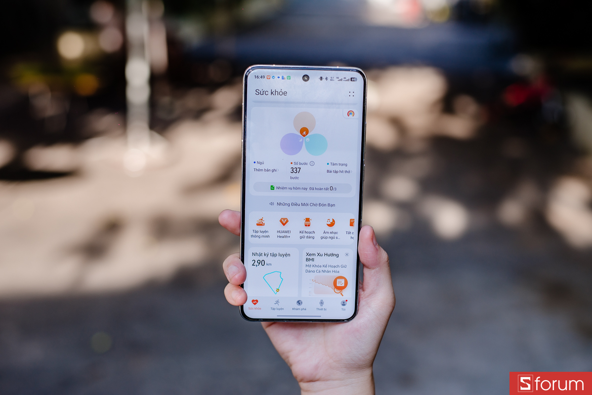 Ứng dụng Huawei Sức khỏe cung cấp cho mình mọi cài đặt trực quan và dễ sử dụng