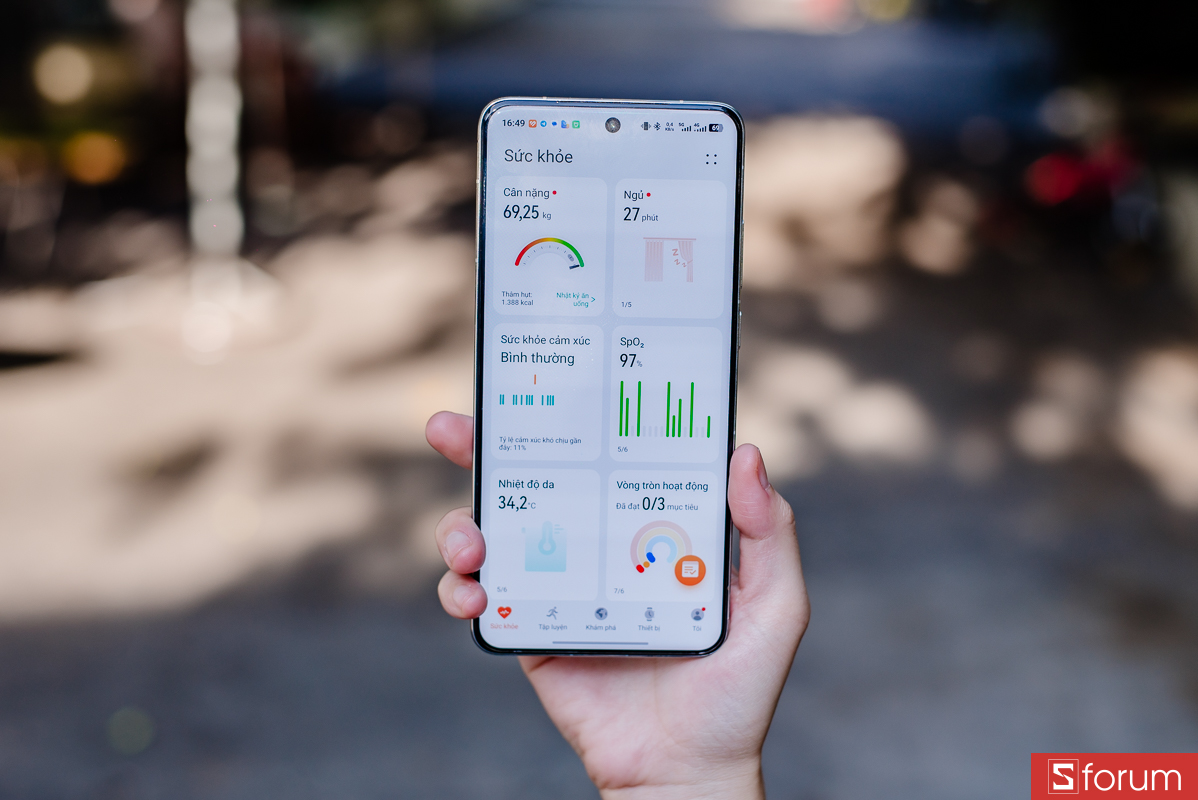 Ứng dụng Huawei Sức khỏe cung cấp cho mình mọi cài đặt trực quan và dễ sử dụng