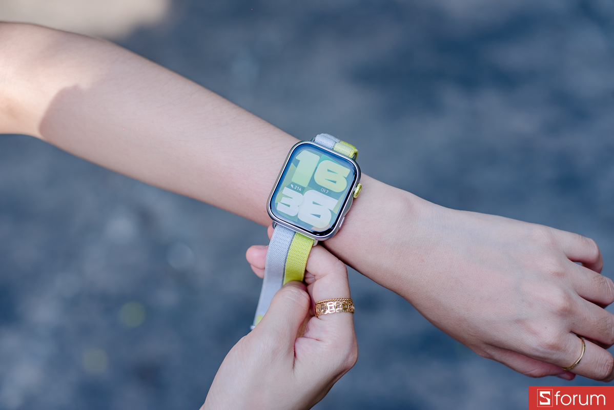 Đánh giá Huawei Watch Fit 5: Phiên bản dây Nylon đẹp mắt, dễ thao tác thay dây