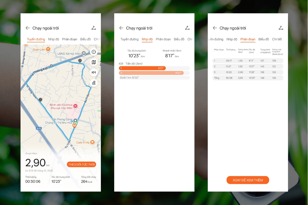 Trải nghiệm thực tế của mình cho thấy tốc độ bắt tín hiệu GPS cực nhanh
