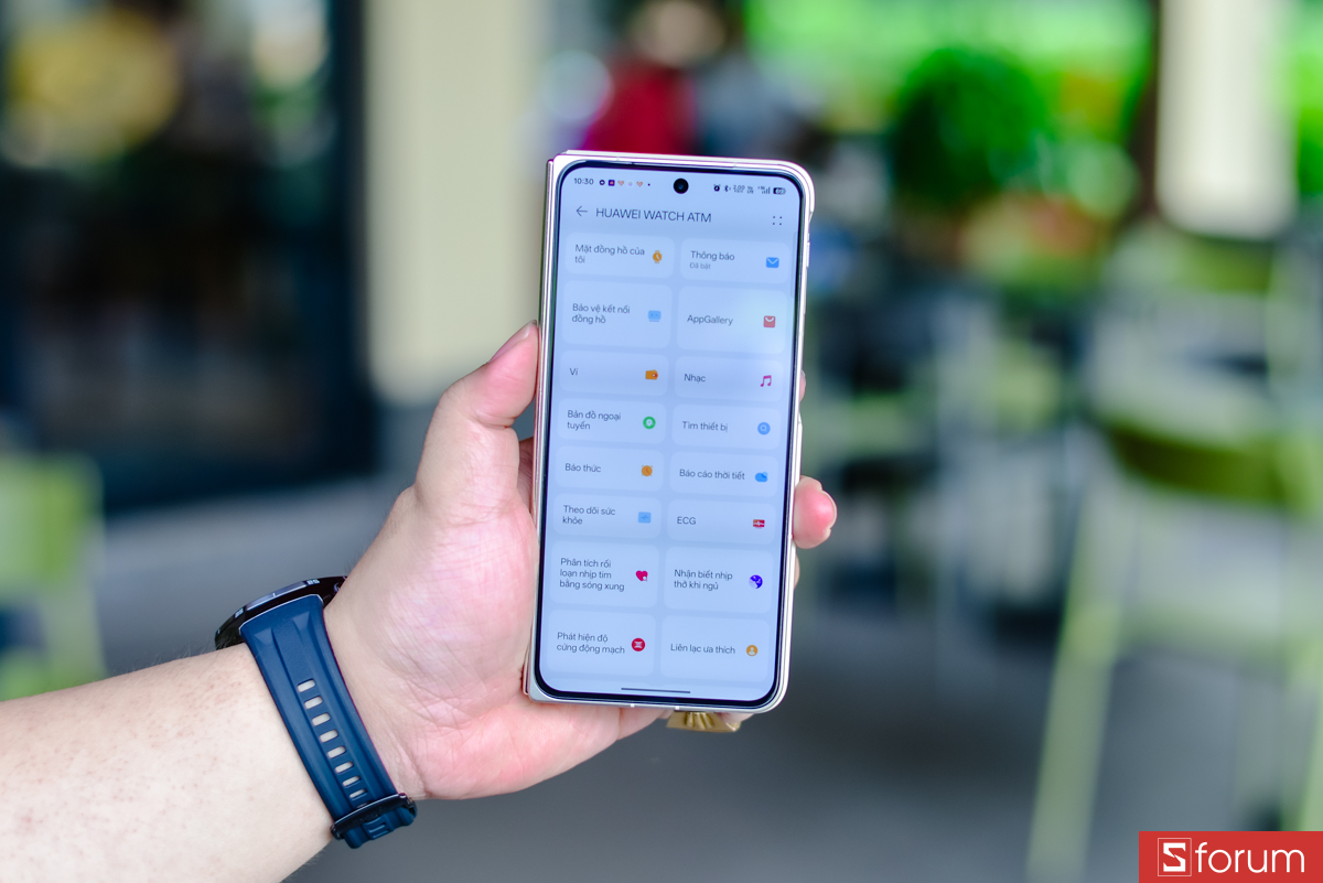 Ứng dụng Huawei Health đồng bộ và hiển thị dữ liệu rất trực quan, dễ hiểu