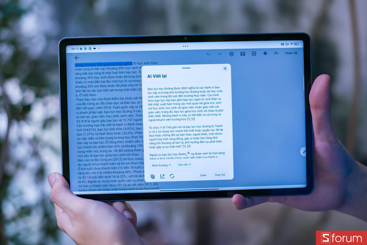Hệ thống AI trên Yoga Tab còn khá non nớt và chưa chuyên sâu