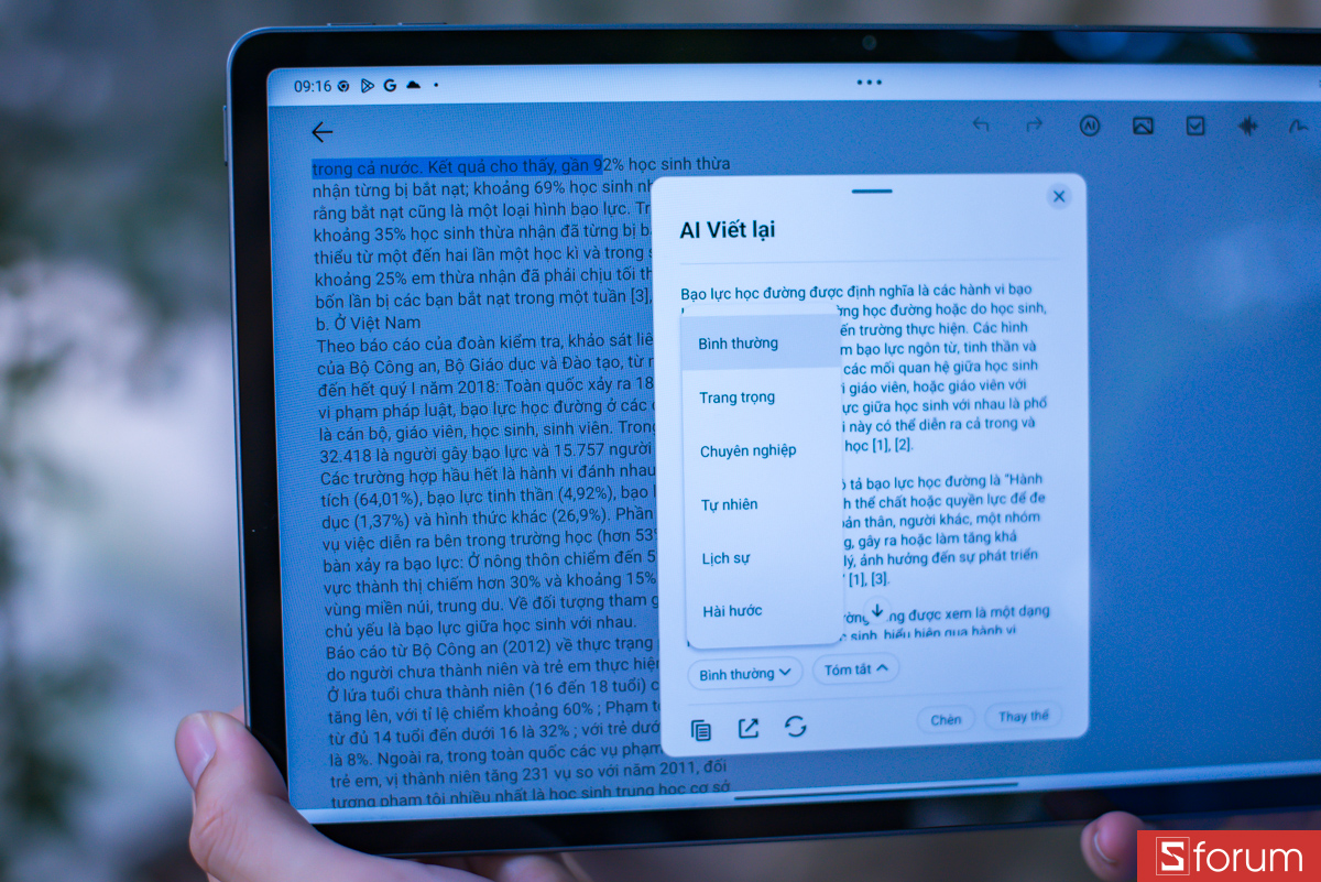 Hệ thống AI trên Yoga Tab còn khá non nớt và chưa chuyên sâu