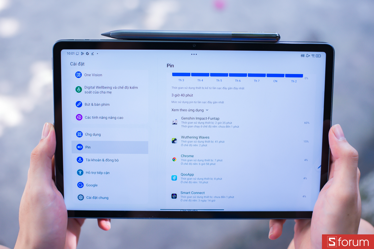 Lenovo có thời lượng pin ổn nhưng chưa xuất sắc