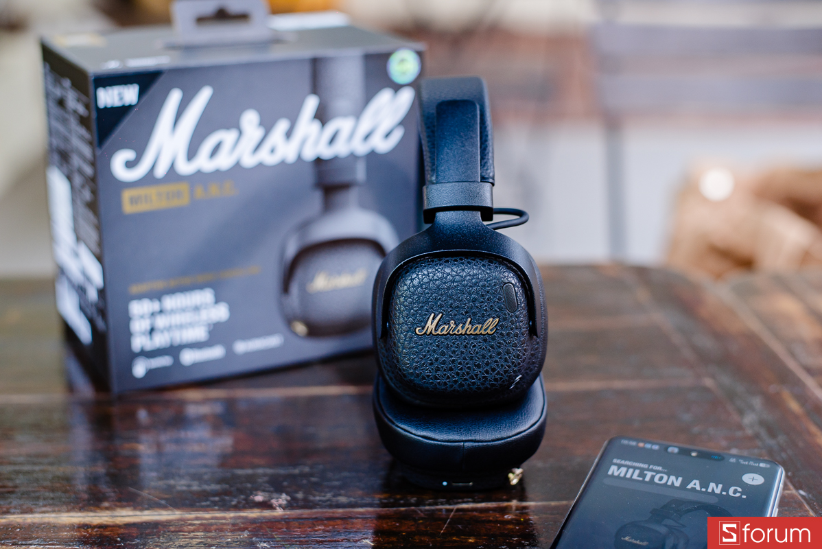 Đánh giá Marshall Milton ANC: Thiết kế đậm chất Marshall