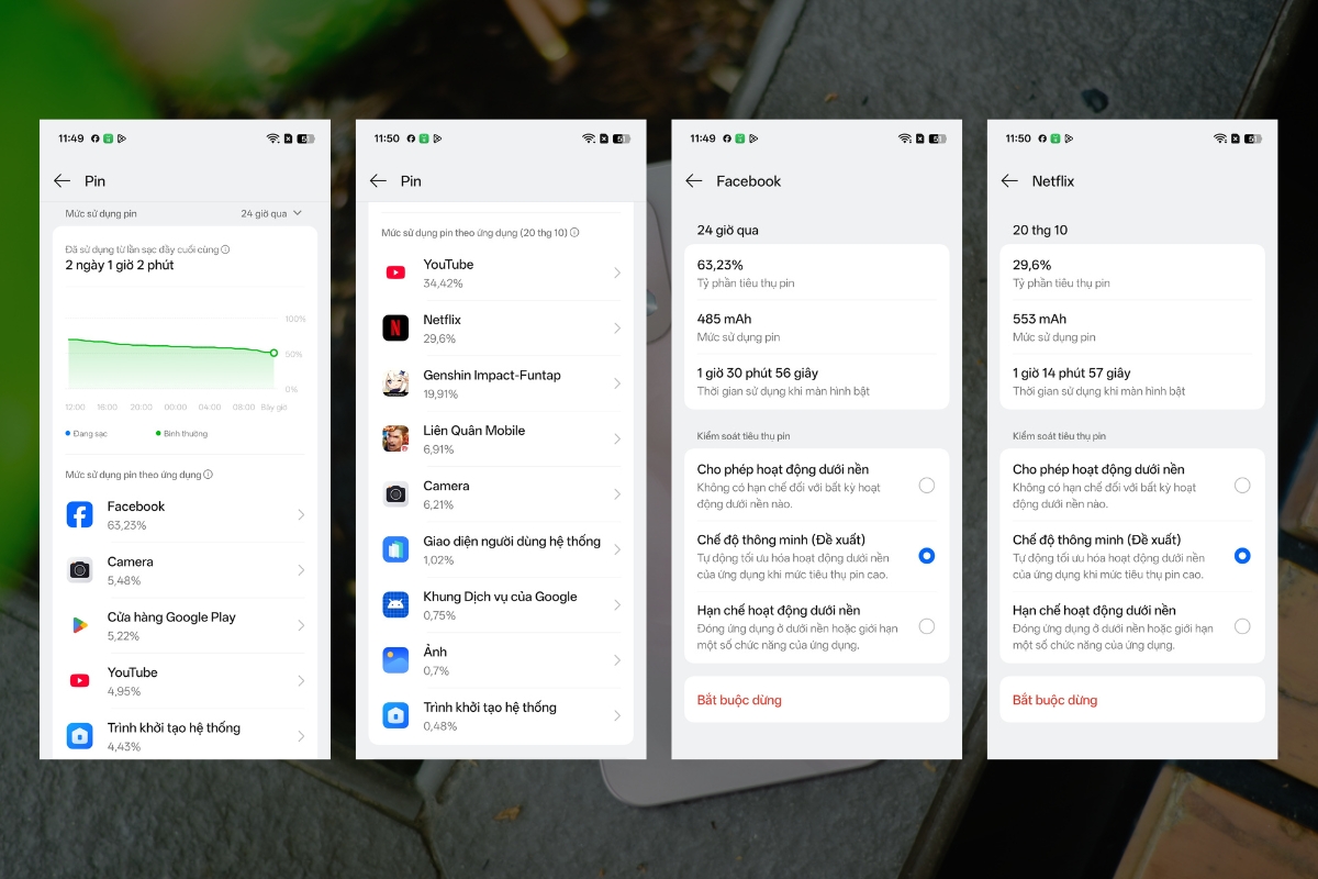 OPPO A6 Pro có thể dễ dàng kéo dài 2 ngày sử dụng với cường độ vừa phải