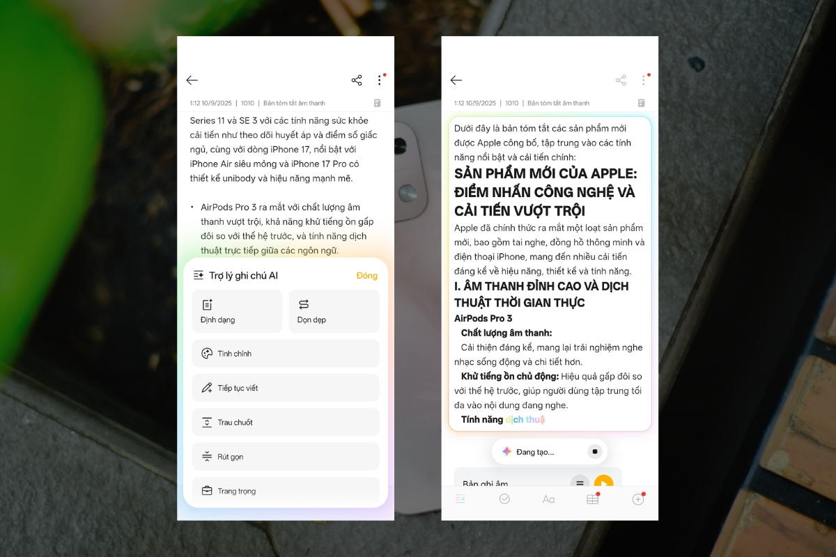 ColorOS 15 tích hợp một số tính năng AI thú vị như Trợ lý Tài liệu AI