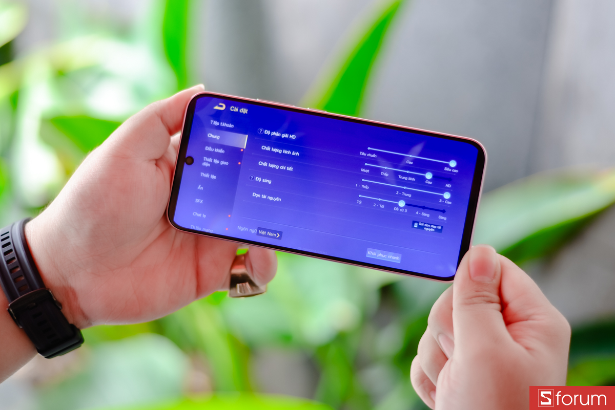 Trải nghiệm chơi game trên OPPO A6 Pro khá ổn định