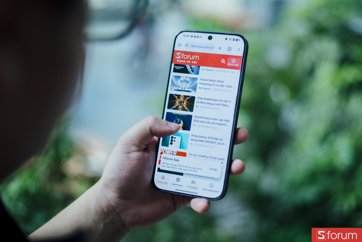 OPPO Find X8 vẫn đáp ứng rất tốt các tác vụ cơ bản mà không gặp phải hiện tượng giật, lag nào