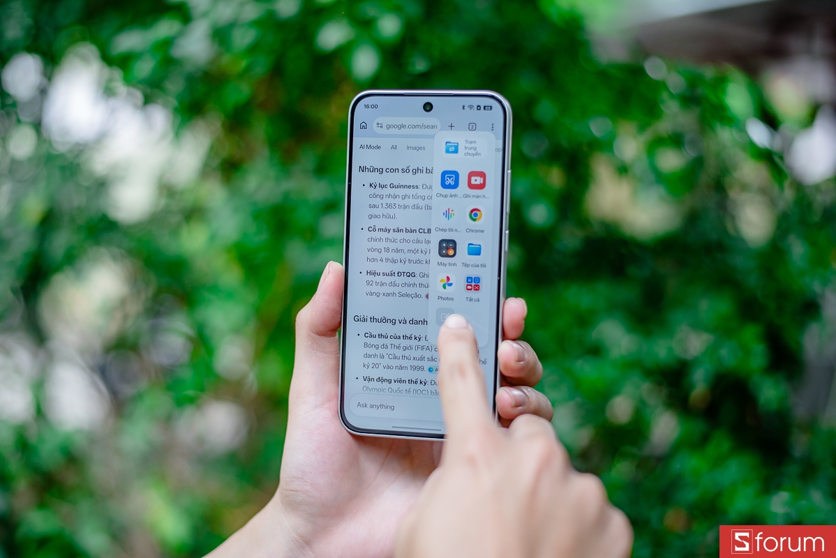Đánh giá OPPO Reno16 F 5G về phần mềm