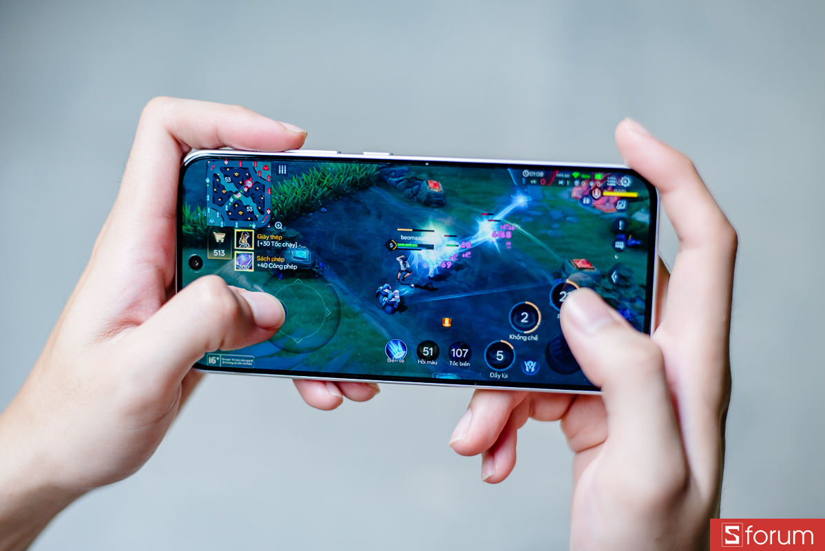 Đánh giá OPPO Reno16 F 5G về hiệu năng khi chơi Liên Quân Mobile