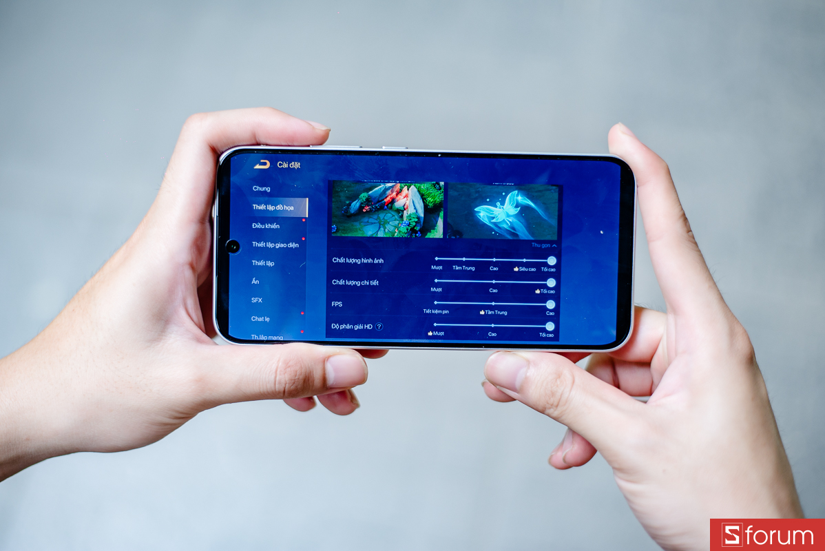 Đánh giá OPPO Reno16 F 5G về hiệu năng khi chơi Liên Quân Mobile
