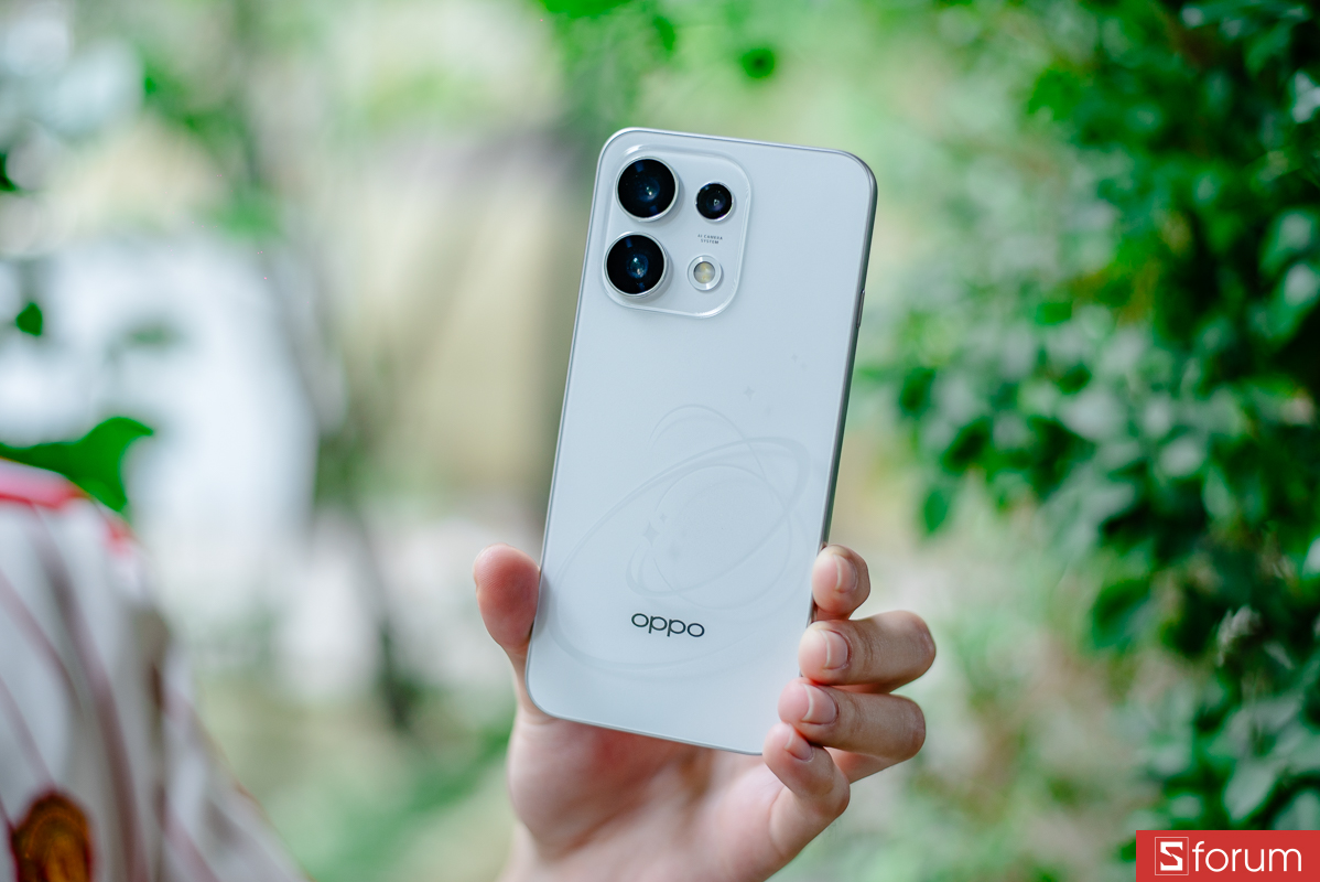 Đánh giá OPPO Reno16 F 5G về thiết kế: Mặt lưng hiệu ứng 3D độc đáo