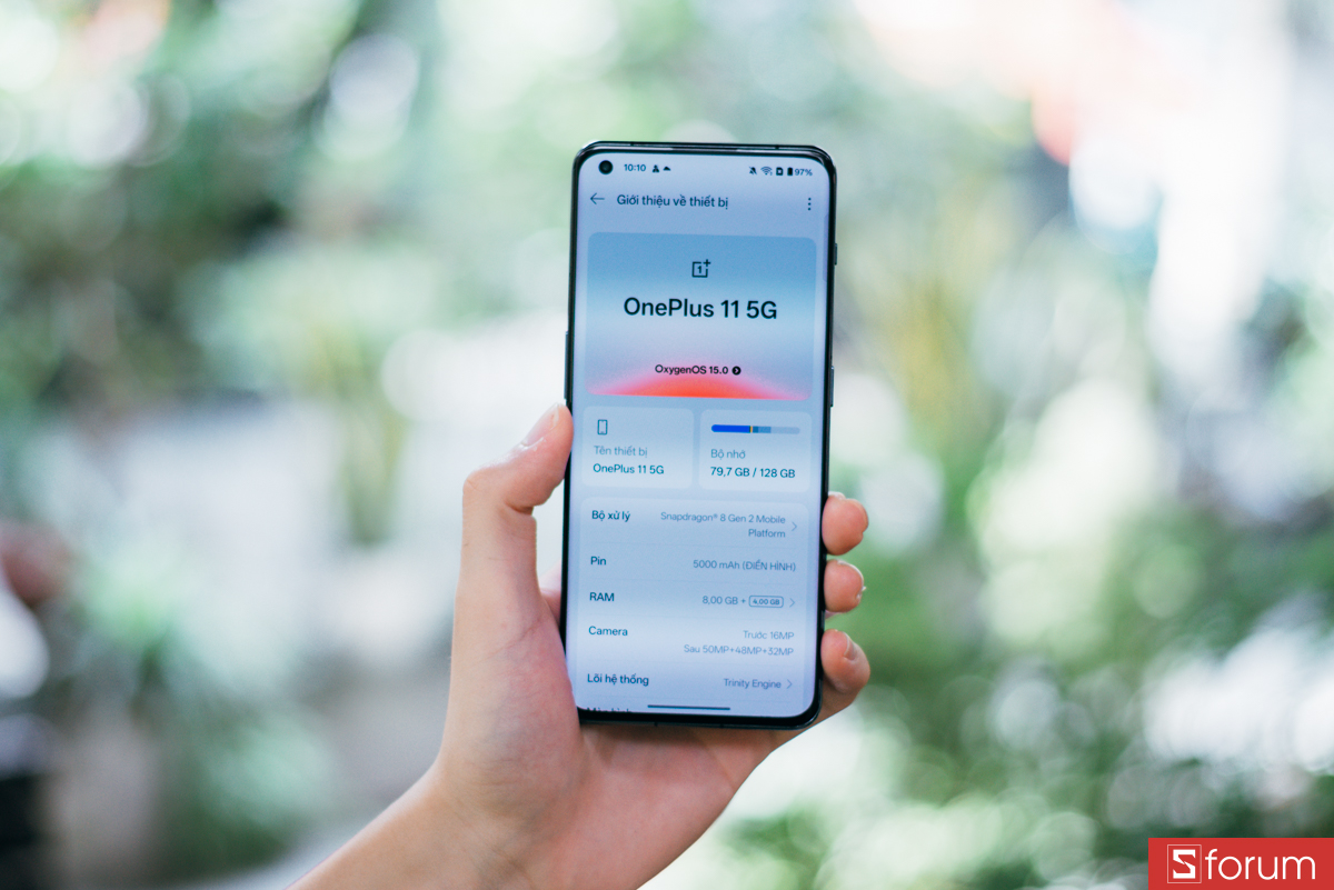 OnePlus 11 hiện chạy Android 15 với OxygenOS 15 (ColorOS 15)
