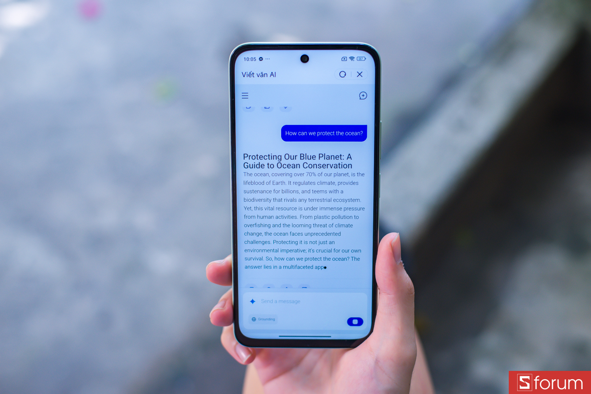 Máy có tích hợp trợ lý AI cơ bản có thể tóm tắt văn bản, dịch thuật