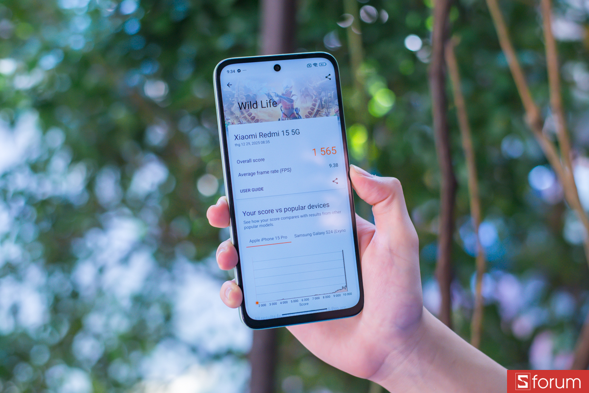 Test hiệu năng với Wild Life Extreme Stress Test