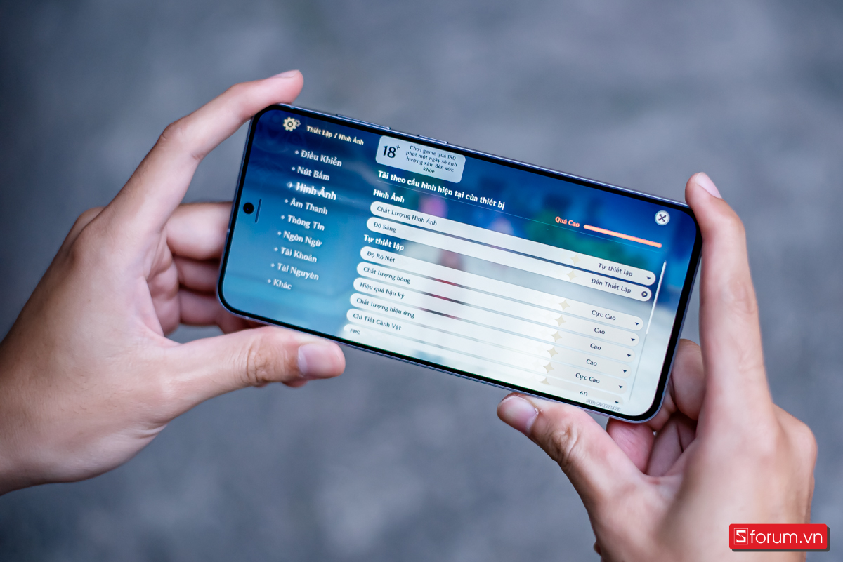 Đánh giá Samsung Galaxy S25 FE về hiệu năng khi chơi game