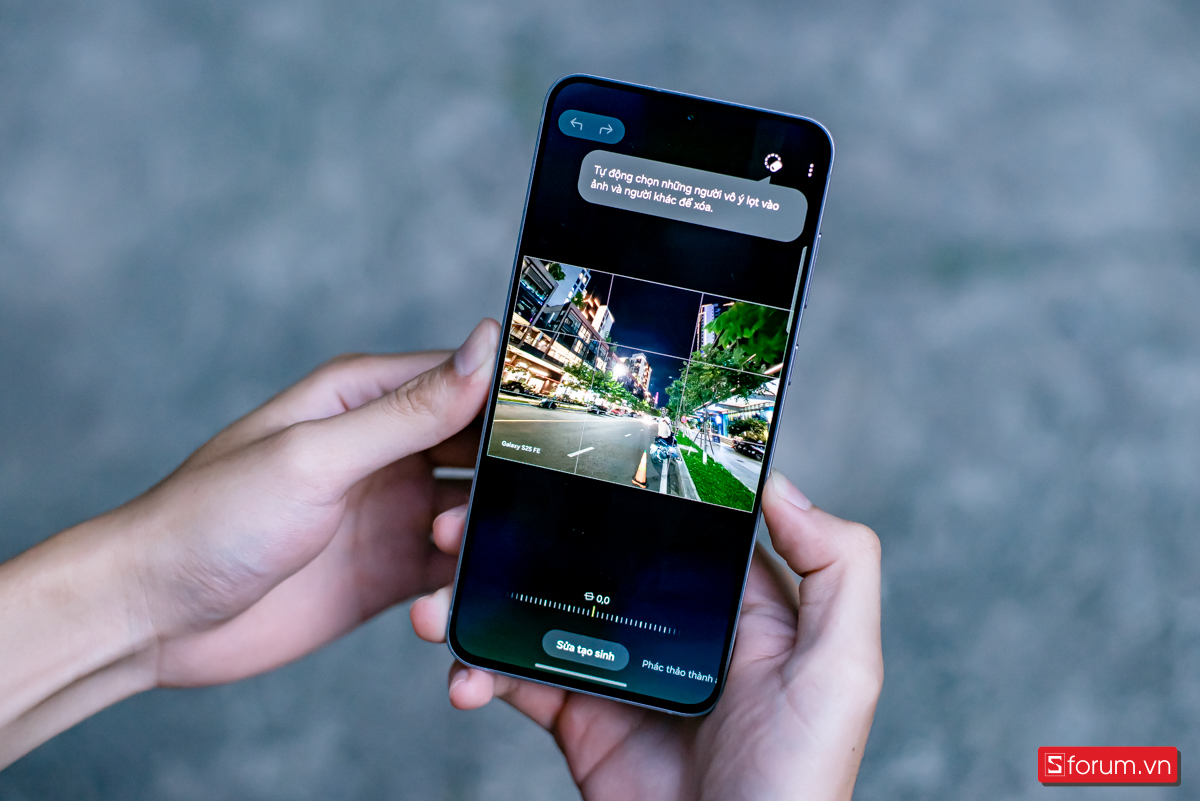 Galaxy AI trên Galaxy S25 FE còn mang đến nhiều tính năng chỉnh sửa ảnh thông minh