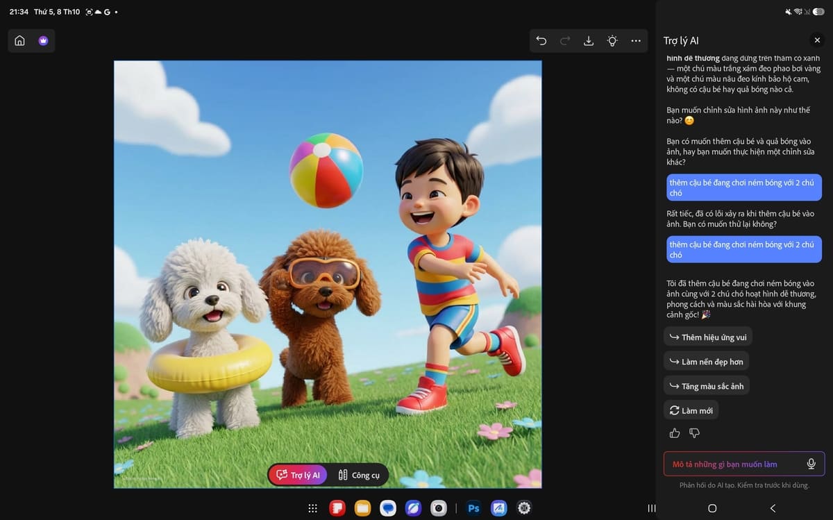 Đánh giá Samsung Galaxy S12 Ultra về phần mềm: Photoshop được tối ưu cho tablet