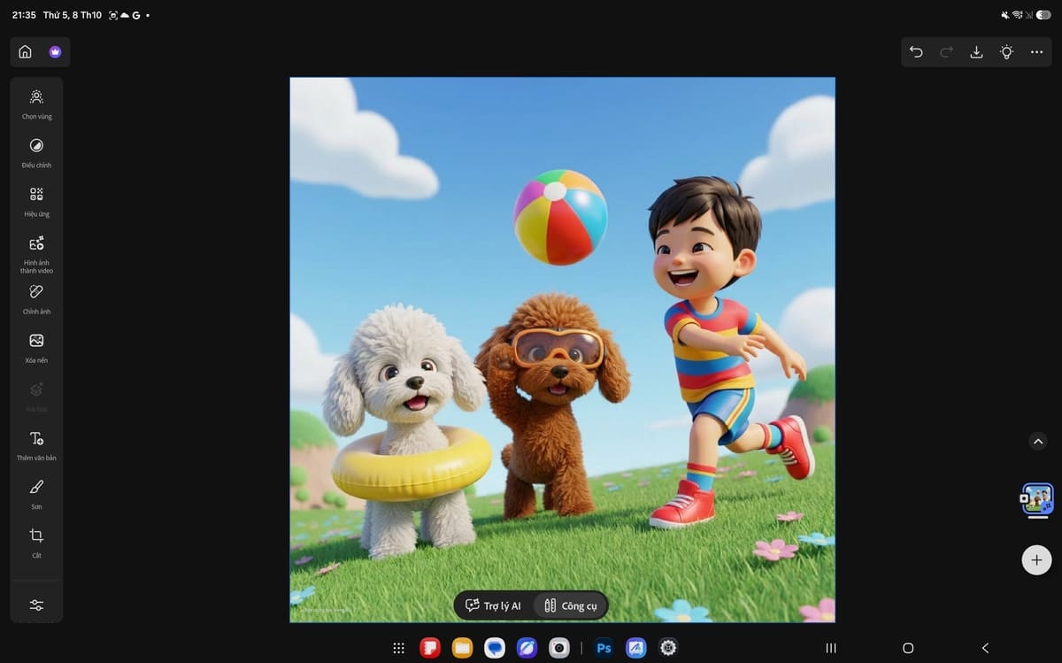 Đánh giá Samsung Galaxy S12 Ultra về phần mềm: Photoshop được tối ưu cho tablet