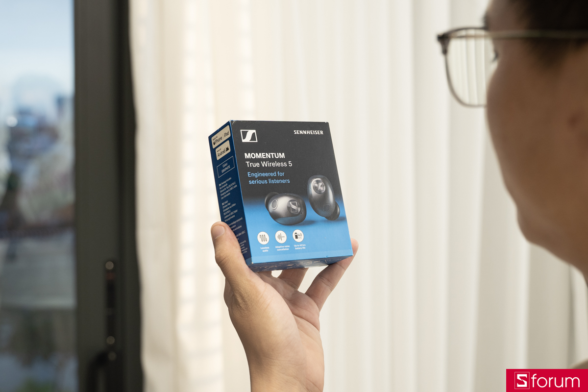 Mở hộp và trên tay Sennheiser MOMENTUM True Wireless 5
