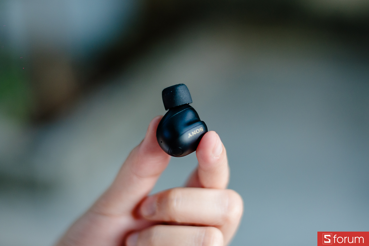 Đánh giá Sony WF-1000XM6 về thiết kế củ tai nghe