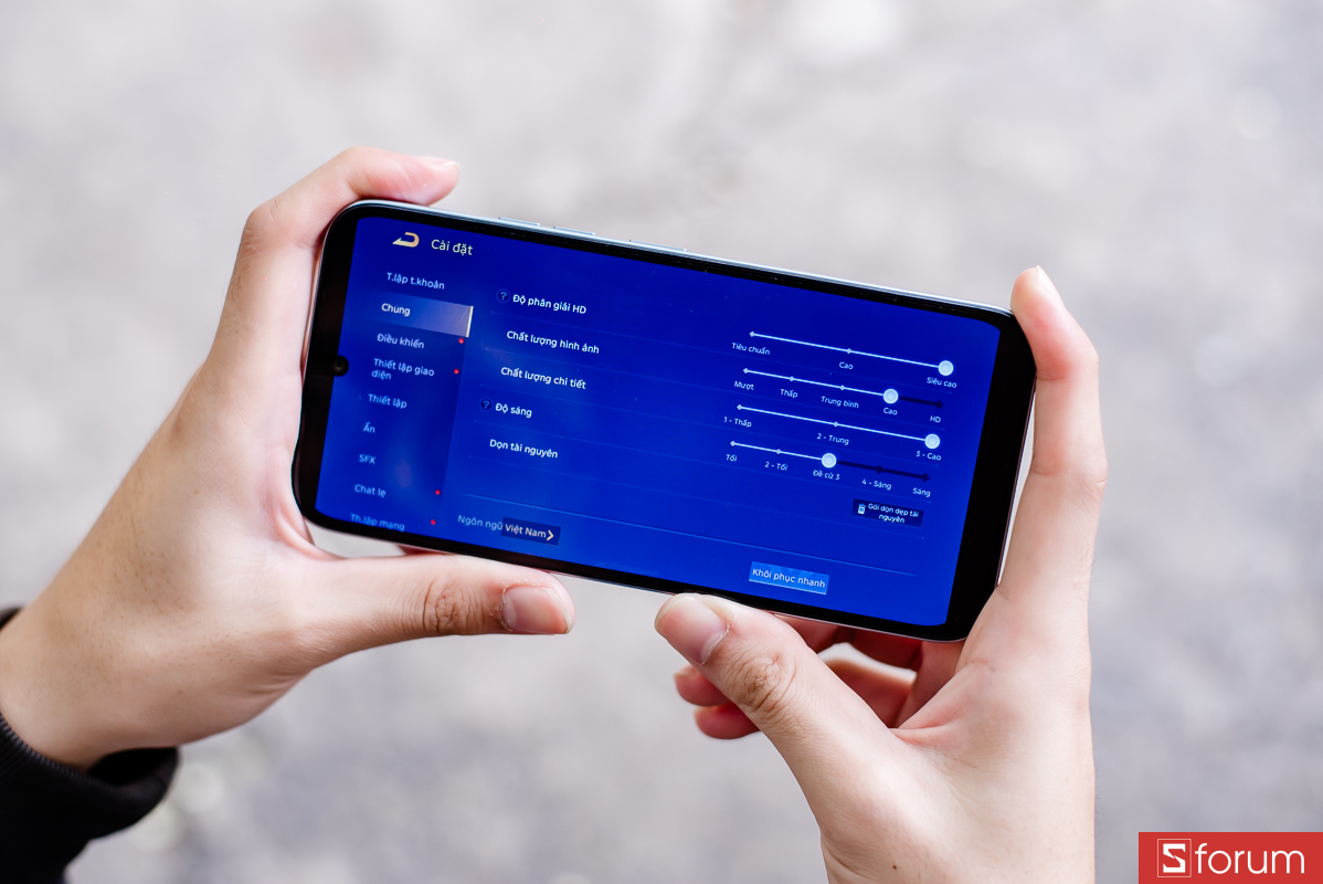 Khi chơi Liên Quân Mobile, Tecno Spark 50 cho trải nghiệm khá ổn