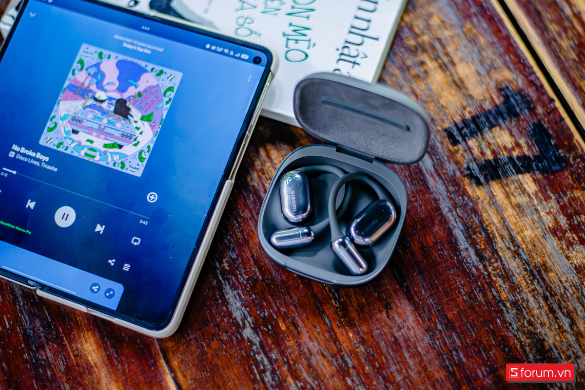 Đánh giá Xiaomi OpenWear Stereo Pro về pin: đủ 1 tuần sử dụng