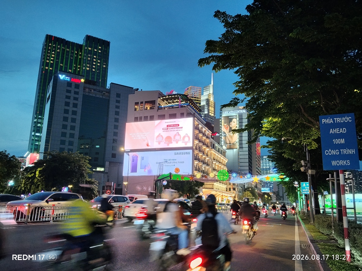 Đánh giá Redmi 17 5G về camera
