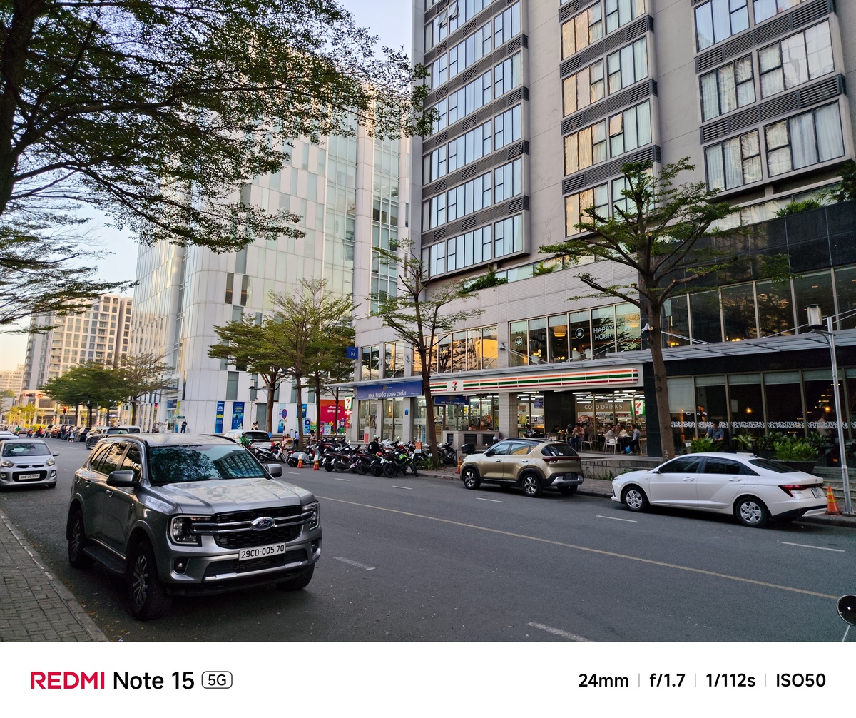 Camera chính trên Xiaomi Redmi Note 15 5G