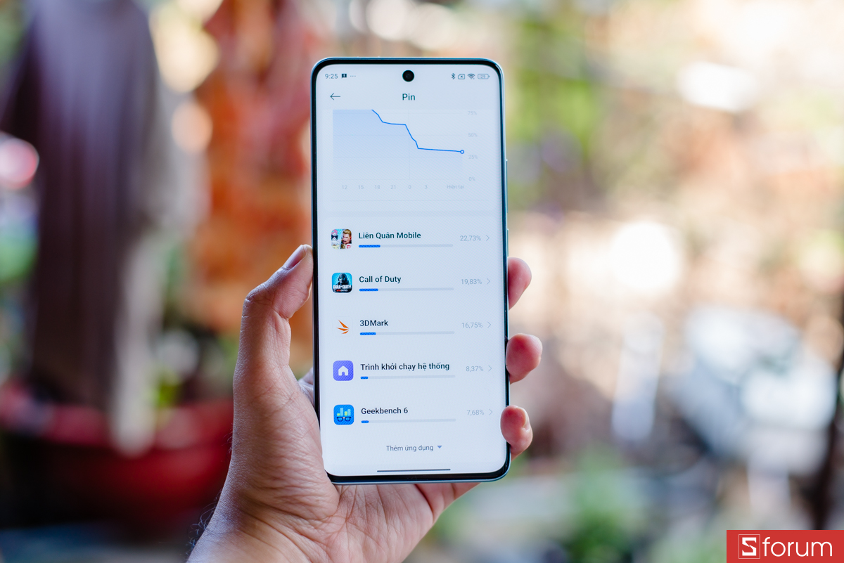 Pin 5520mAh bền bỉ, sử dụng cả ngày thoải mái